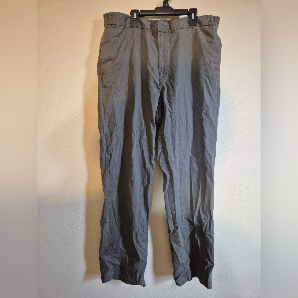 Banana Republic Gray Chinos Durable Cotton Blend